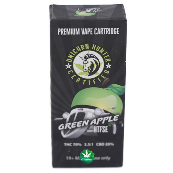 Green Apple Vape Cartridge - Unicorn Hunter