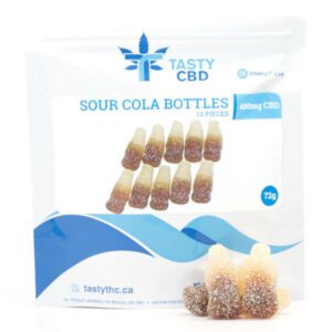 Tasty Sour Cola Bottles 480MG CBD
